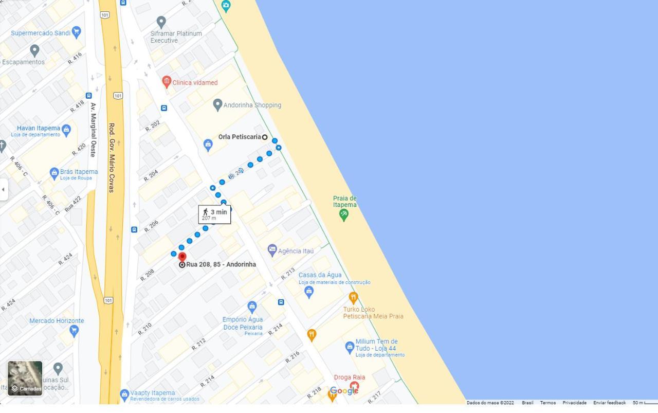 Apartamento 200 Metros Da Praia 03 Quartos Com Ar Condicionado - Meia Praia - Itapema Esterno foto