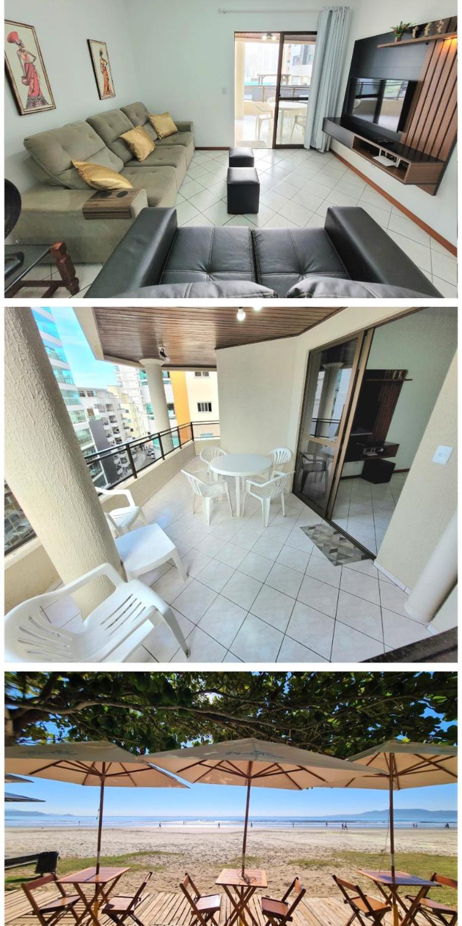 Apartamento 200 Metros Da Praia 03 Quartos Com Ar Condicionado - Meia Praia - Itapema Esterno foto